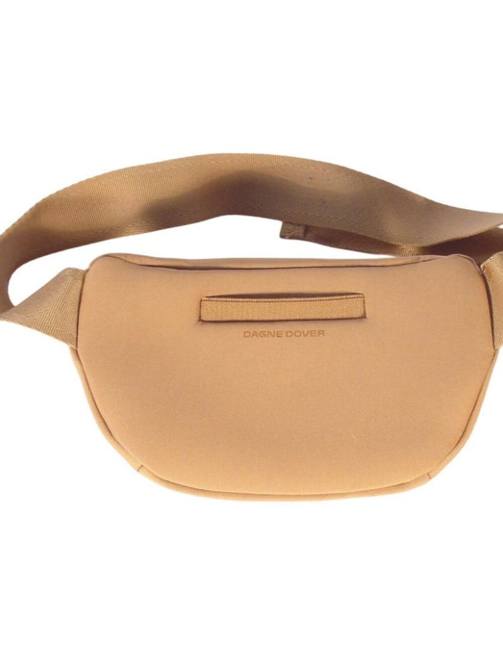 DAGNE DOVER Ace Camel Neoprene Crossbody / Belt Bag - Picture 4 of 8